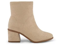 Girls' Marc Fisher Children's Little Kid & Big Anya Stretch Heeled Booties