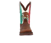 Men's Durango Rebel Steel Toe Mexico Flag Western Work Boots