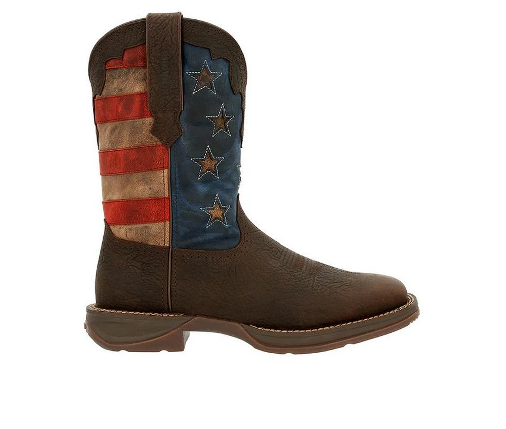 Men's Durango Rebel Vintage Flag Western Boot