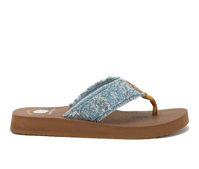 Women's Yellow Box Nayama Flip-Flops