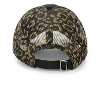 Daisy Fuentes Trucker With Animal Print