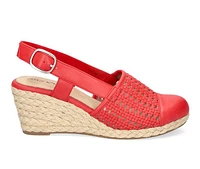 Women's Easy Street Taffy Espadrille Wedges