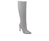 Women's Lady Couture Diamond Knee High Stiletto Boots