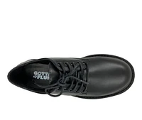 Women's Gotta Flurt Academy Black Synthetic Leather Oxford Student Shoes