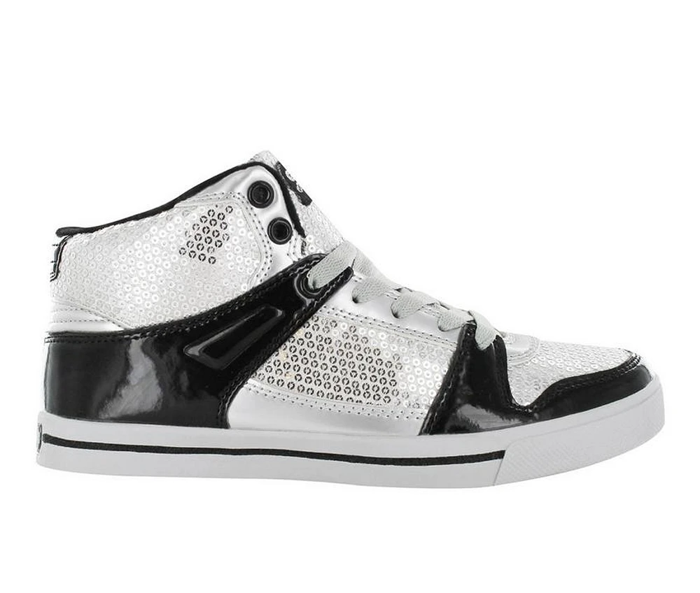 Girls' Gotta Flurt Little Kid & Big Swerve Sequin Hip Hop Dance Sneaker