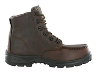 Men's Nord Trail Georgia Safety Toe Moccasin Leather Work Boot