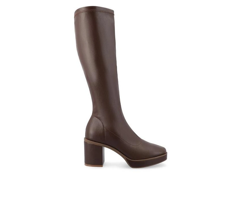 Women's Journee Collection Alondra Wide Width Calf Knee High Boots