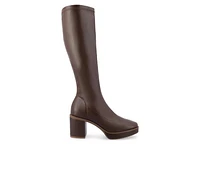 Women's Journee Collection Alondra Wide Width Calf Knee High Boots