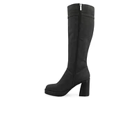 Women's Journee Collection Letice Wide Width Extra Calf Knee High Boots