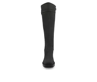 Women's Journee Collection Letice Wide Width Extra Calf Knee High Boots