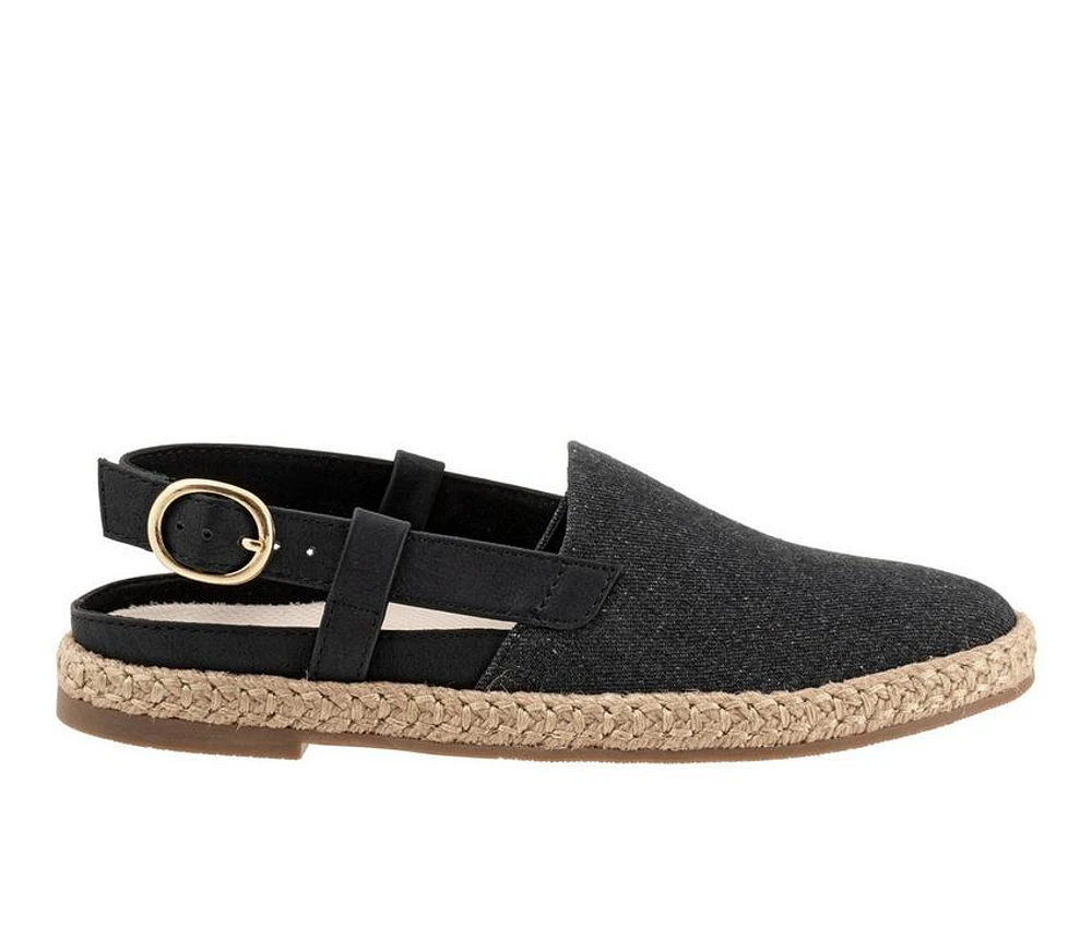 Women's Trotters Paisley Espadrille Slingback Loafers