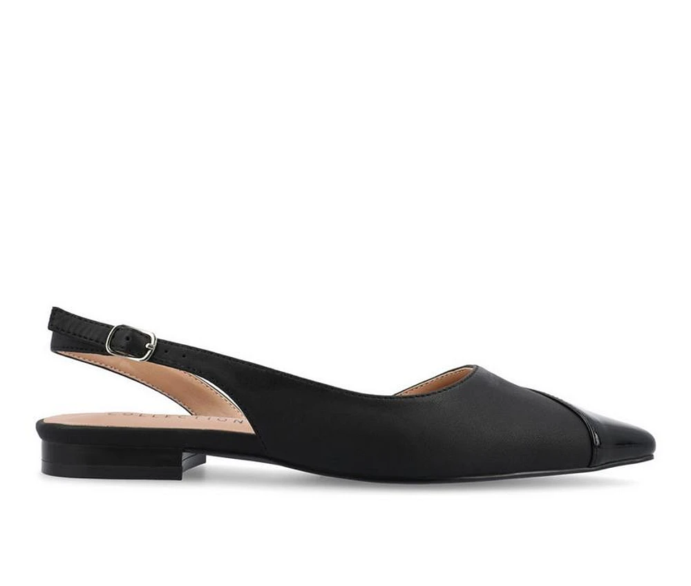 Women's Journee Collection Daphnne Slingback Flats