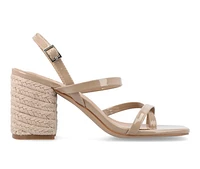 Women's Journee Collection Olivina Espadrille Block Heel Sandals