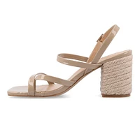 Women's Journee Collection Olivina Espadrille Block Heel Sandals