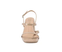 Women's Journee Collection Olivina Espadrille Block Heel Sandals