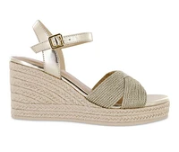 Women's Mia Amore Bekee Espadrille Wedge Sandals