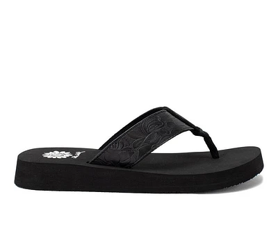 Women's Yellow Box Felder Flip-Flops