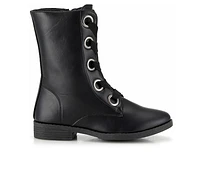 Women's Henry Ferrara Charm-508 Mid Calf Combat Boots