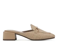 Women's Cliffs by White Mountain Quin Heeled Mules