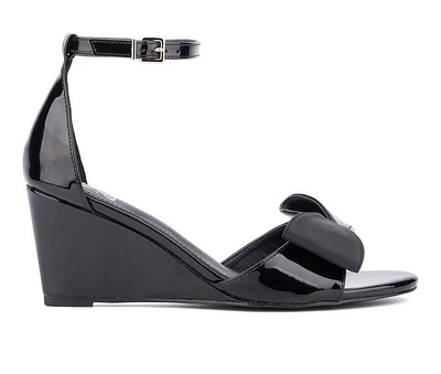 Women's New York and Company Shelby Wedge Sandals