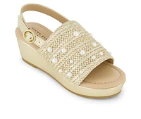 Girls' Marc Fisher Children's Little & Big Kid Marren Weave Wedge Sandals