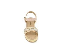 Girls' Marc Fisher Children's Little & Big Kid Marren Strap Wedge Sandals