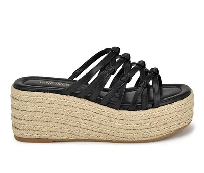 Women's Nine West Cristy Espadrille Platform Sandals