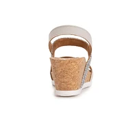 Women's MUK LUKS Wendy Wedge Sandals