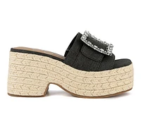 Women's Sugar Remote Espadrille Platform Wedges