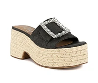 Women's Sugar Remote Espadrille Platform Wedges