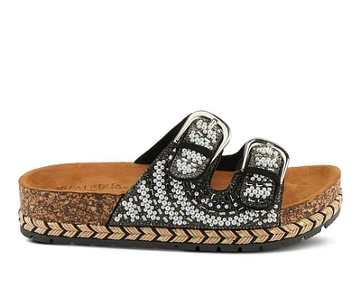 Women's Patrizia Pearline Platform Footbed Sandals