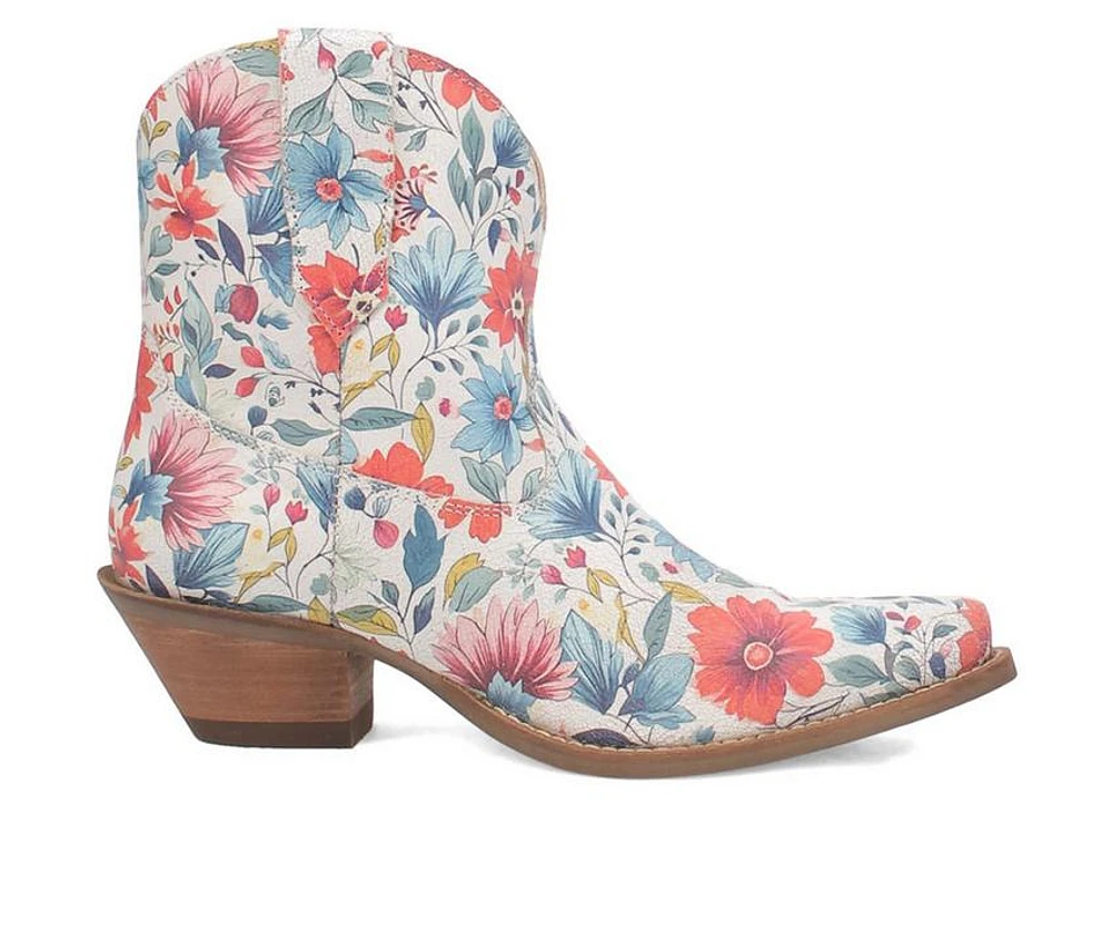 Women's Dingo Boot Pixie Rose Western Booties