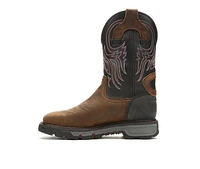 Men's Justin Boots Commander Steel Toe Cowboy