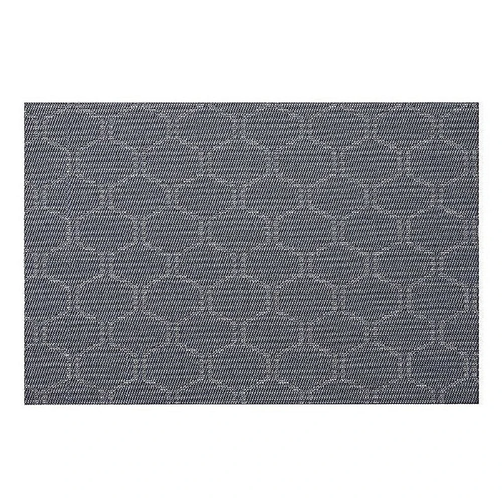 Vinyl Placemat - Navy Honeycomb