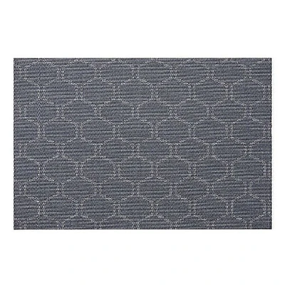 Vinyl Placemat - Navy Honeycomb