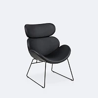 Cazar Lounge Chair - Black