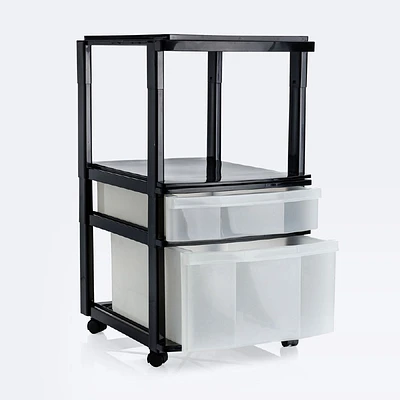 2 DRAWER FILE CART