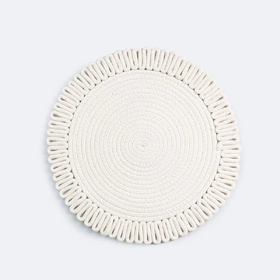 Anya Round Woven Placemat