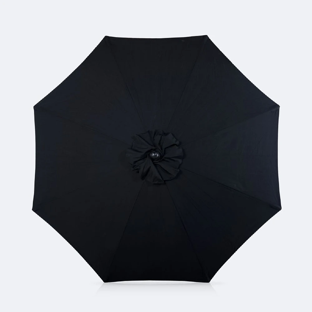 9' Auto Tilt Umbrella - Noir