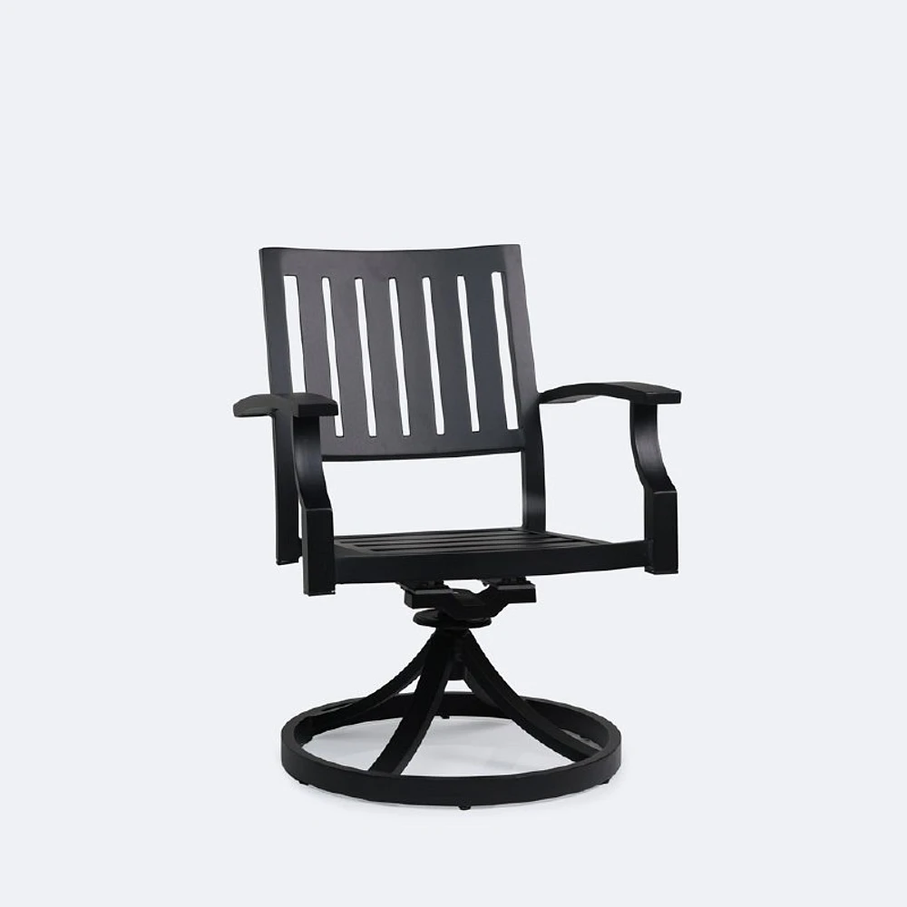 Belvedere Swivel Rocker - Black