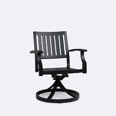 Belvedere Swivel Rocker - Black