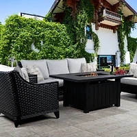 Belvedere Wicker Set in