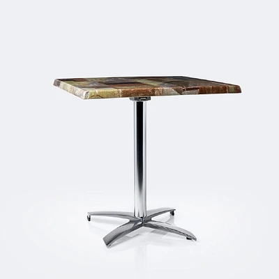 Bistro Table - Abstact Top, Folding Base