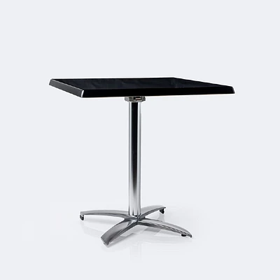Bistro Table - Black Top, Folding Base