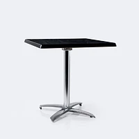 Bistro Table - Black Top, Folding Base