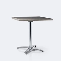 Bistro Table - Criss Cross Top, Folding Base