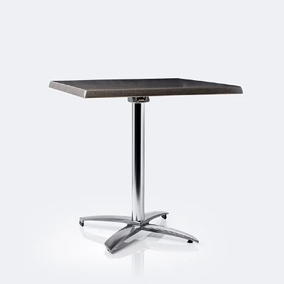 Bistro Table - Dark Oak Top, Folding Base