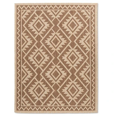 Cabana Outdoor Rug 5x7-Coffee