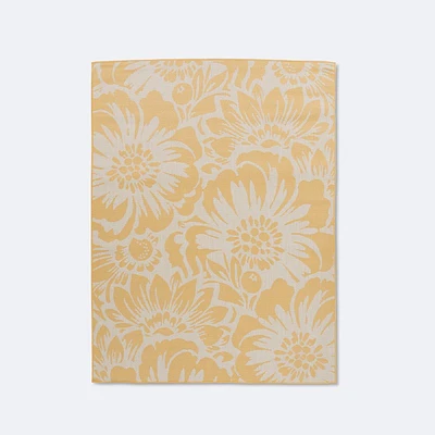 Cabana Outdoor Rug 5'x7' - Yellow Flowers