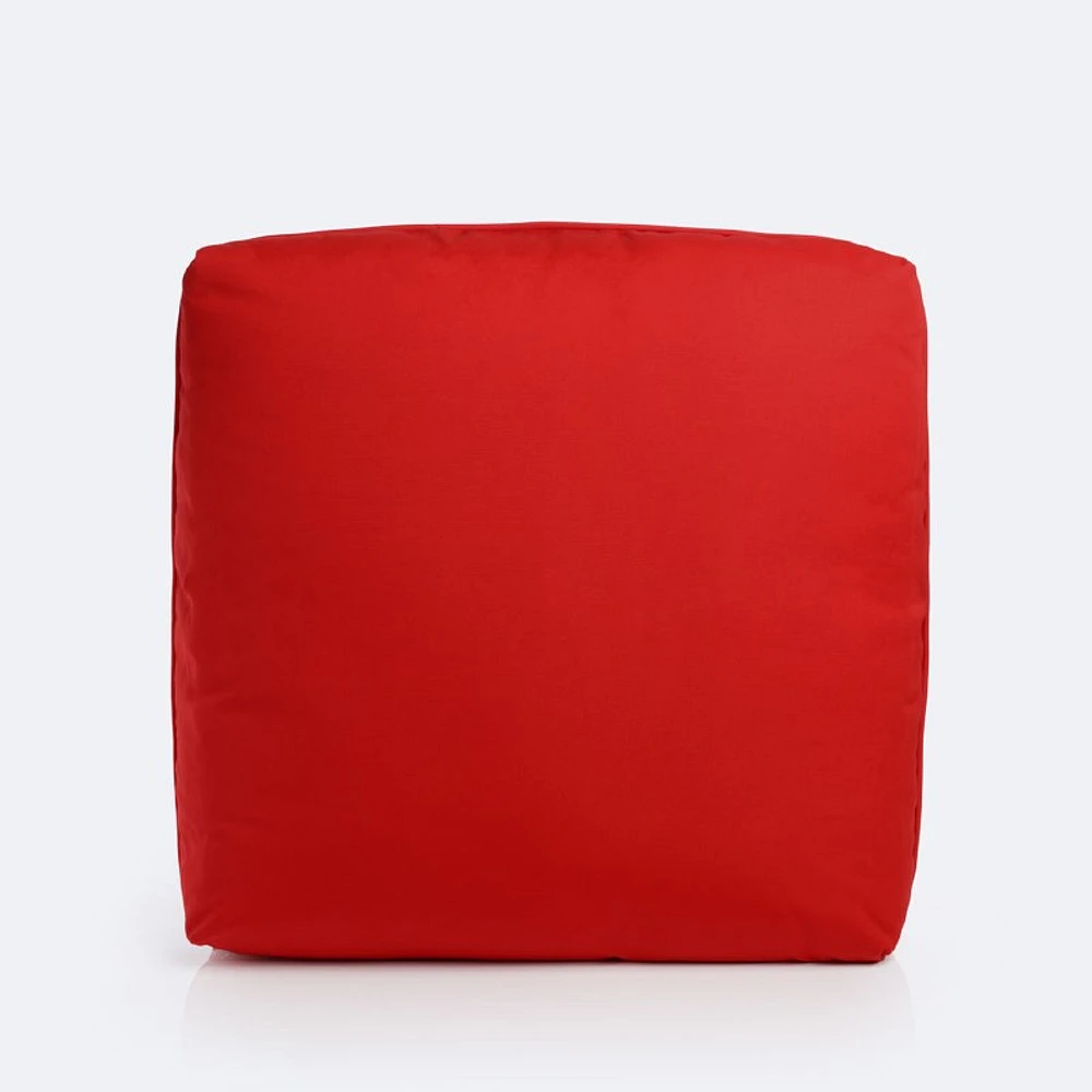 25"x25" Deep Seating Back Cushion - Classic Red